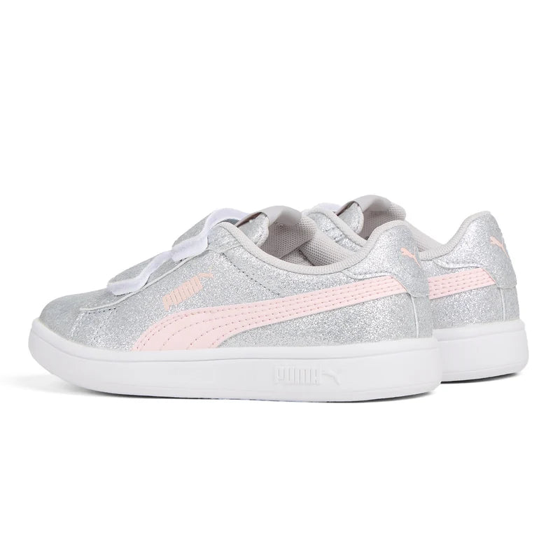 Kids Smash 3.0 Glitz - Grey/Pink
