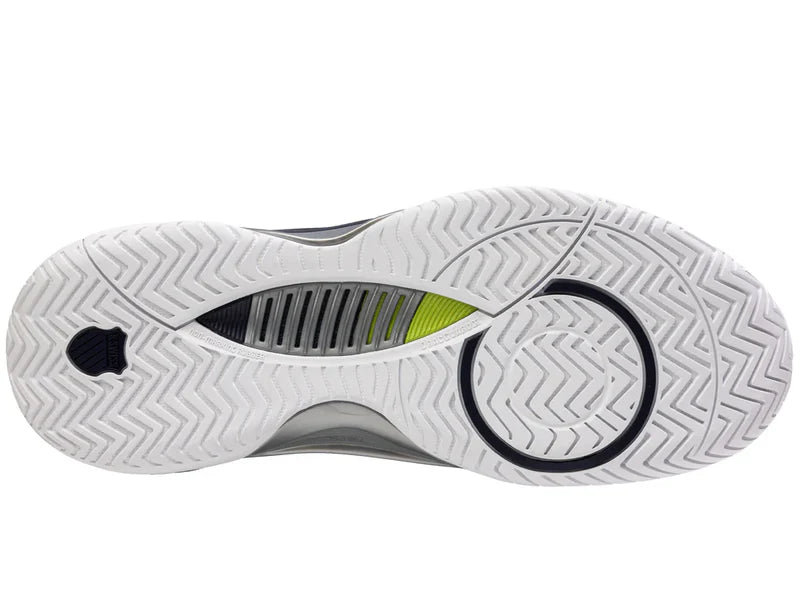 Kswiss Men's Hypercourt Supreme 2 Tennis Shoes in Peacoat/White/Lime Green