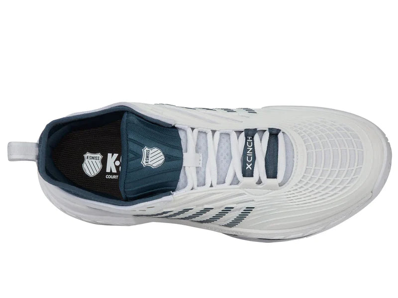 Kswiss Men's Hypercourt Supreme 2 Tennis Shoes in White/Stargazer