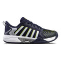 Kswiss Men's Pickleball Supreme Pickleball Shoes in Peacoat / White / Lime Green