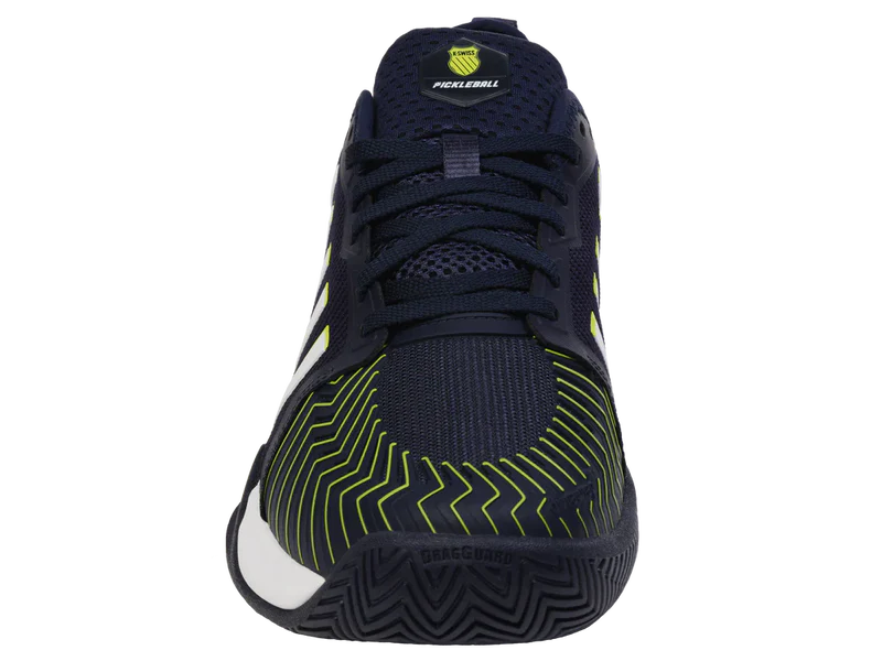 Kswiss Men's Pickleball Supreme Pickleball Shoes in Peacoat / White / Lime Green