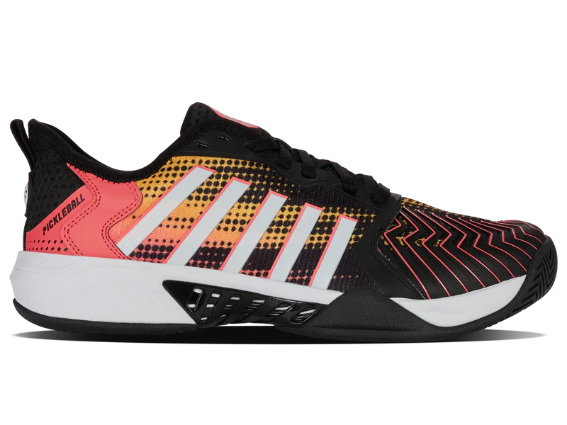 Kswiss Men's Pickleball Supreme Shoes in Black/Dubarry