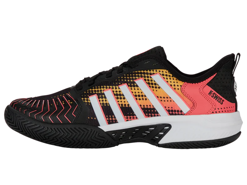 Kswiss Men's Pickleball Supreme Shoes in Black/Dubarry