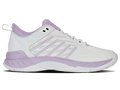 Kswiss Women's Hypercourt Supreme 2 Tennis Shoes in White/Orchid Petal/Neon Blaze