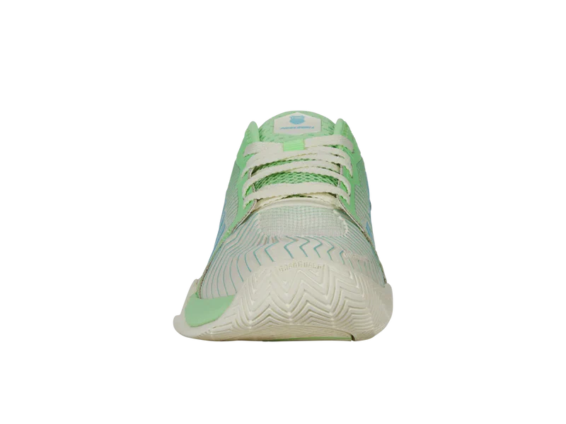 Kswiss Women's Pickleball Supreme Pickleball Shoes in Egret/Patina Green