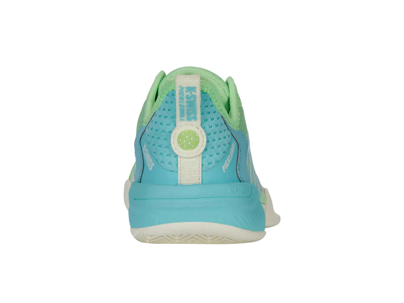 Kswiss Women's Pickleball Supreme Pickleball Shoes in Egret/Patina Green