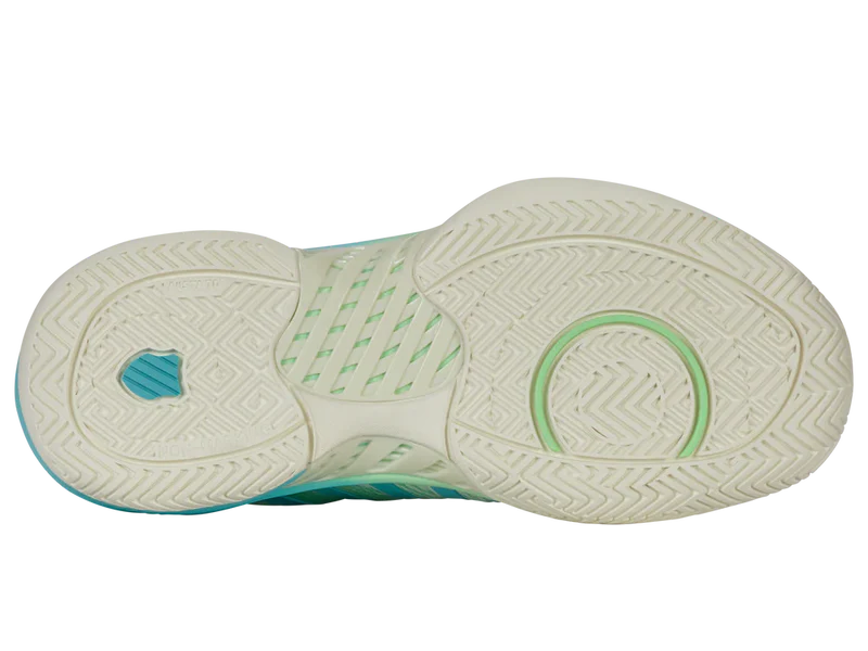 Kswiss Women's Pickleball Supreme Pickleball Shoes in Egret/Patina Green