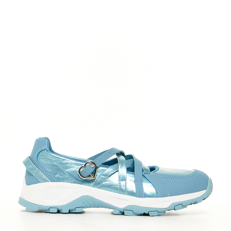 Kyubi Shimmering Ballet Mary Janes Trainers