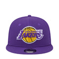 Lakers youth trucker cap in purple with Los Angeles Lakers logo on front