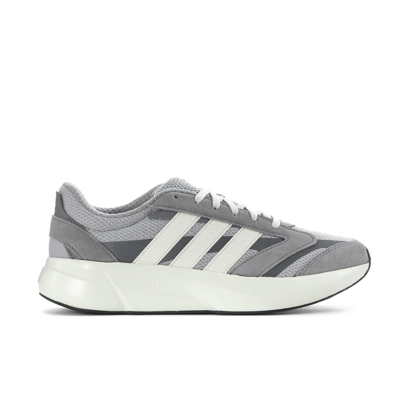 Men's Lightshift grey sneakers with three white stripes and white midsole