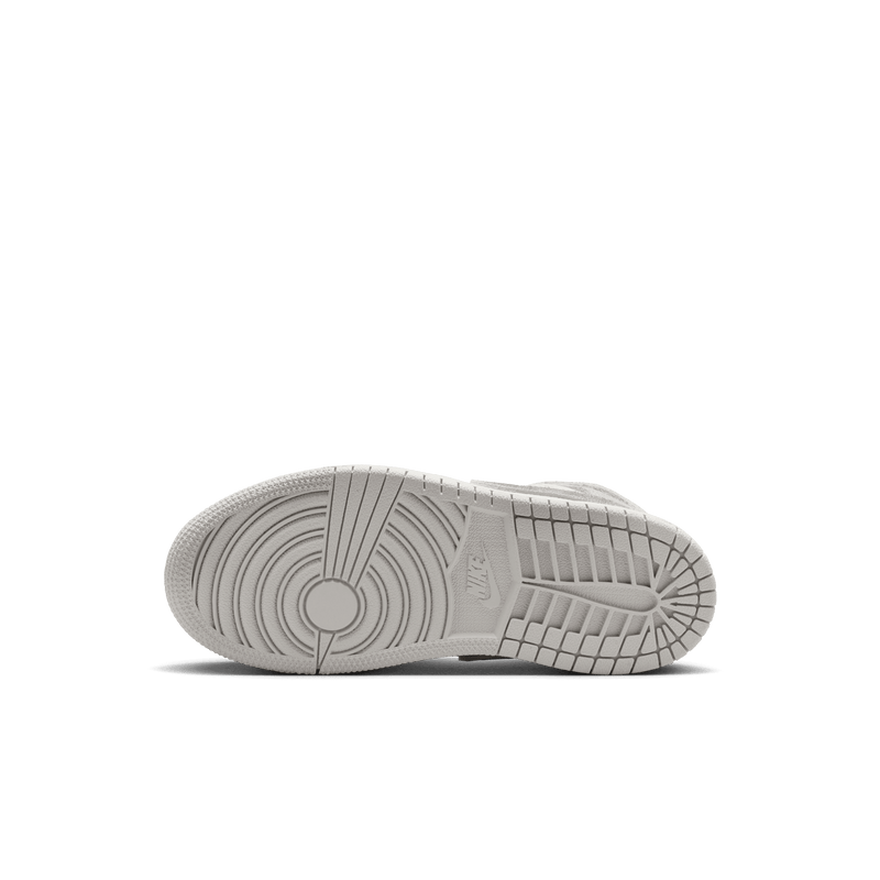 Little Kids' Jordan 1 Mid SE "Smoke Grey-Sail"