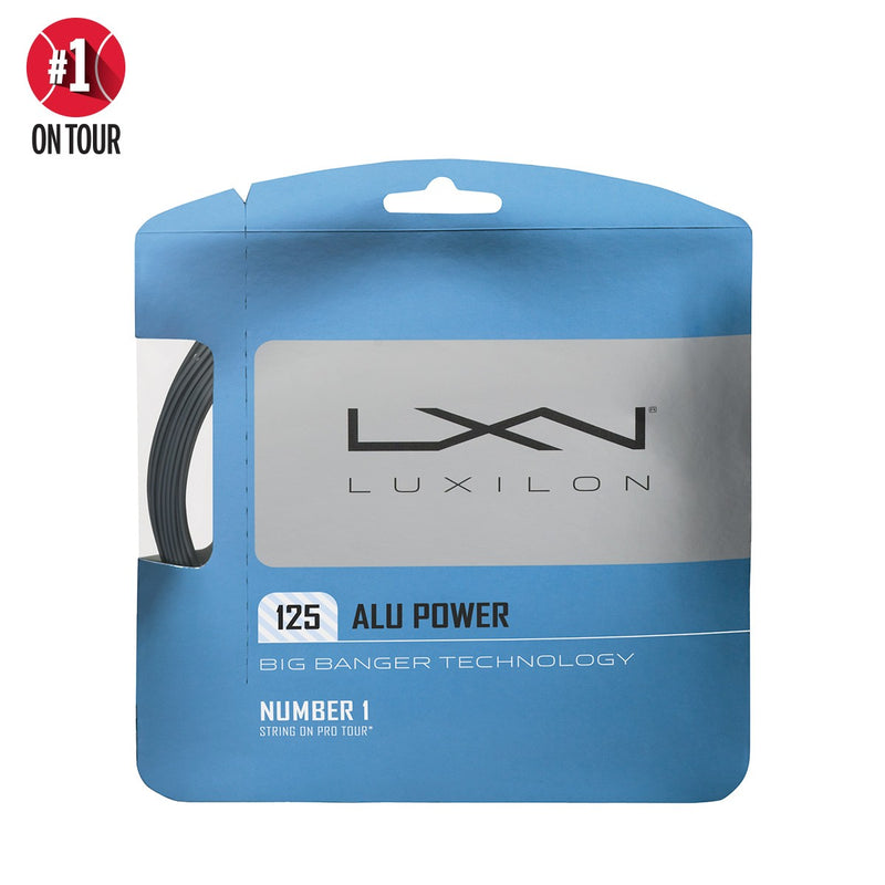 Wilson Luxilon Alu Power 125 Tennis String Set - atr-sports