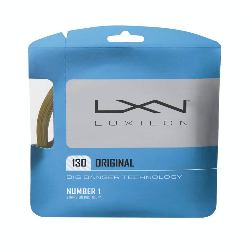 Wilson Luxilon Original 130 16G Amber Tennis String Set - atr-sports