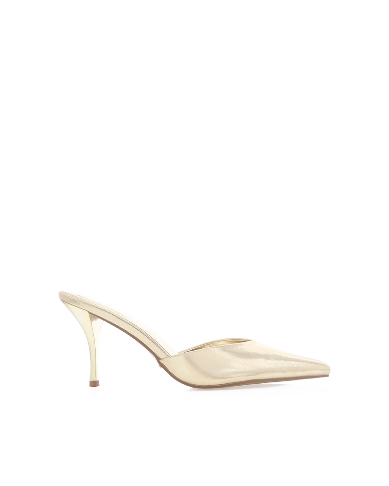 MANSON - GOLD METALLIC-Heels-Billini-BILLINI USA