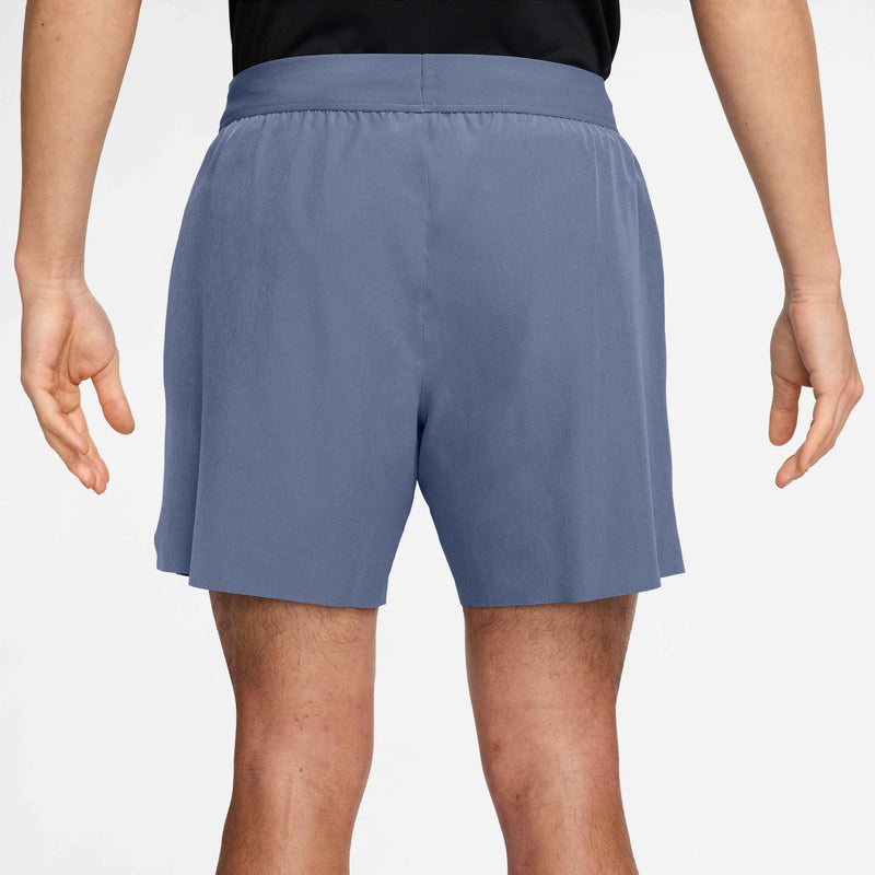 Men's Court Advantage Dri-FIT 6" Tennis Shorts in World Indigo/White