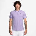 Men's Court Advantage Dri-FIT Tennis Polo in Hydrangeas/Dusty Amethyst