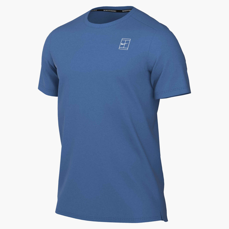 Men's Court Advantage Dri-FIT Tennis Top in Star Blue/White