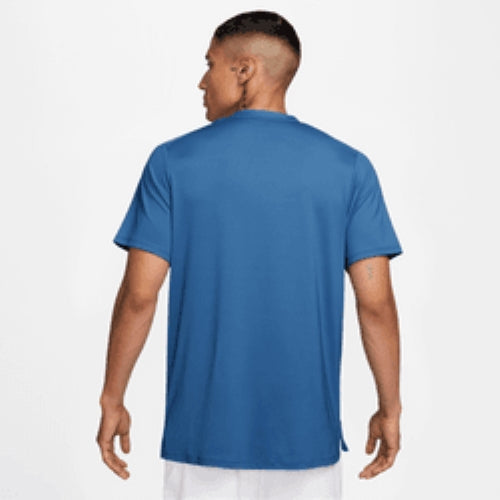 Men's Court Advantage Dri-FIT Tennis Top in Star Blue/White