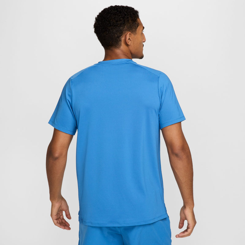 Men's Court Advantage Dri-FIT Tennis Top in Star Blue/White