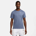 Men's Court Advantage Dri-FIT Tennis Top in World Indigo/World Indigo/White