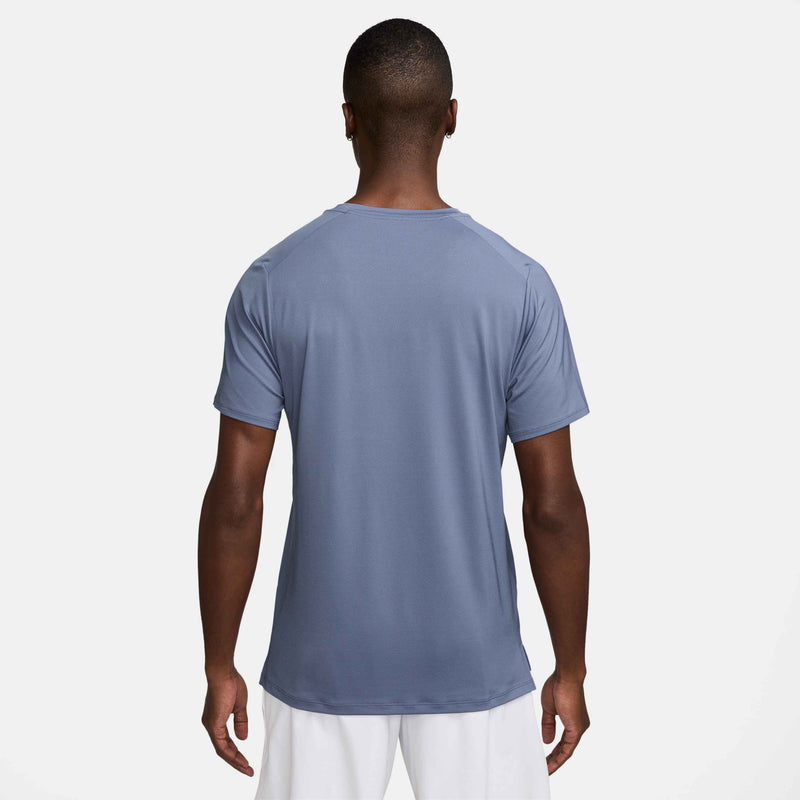 Men's Court Advantage Dri-FIT Tennis Top in World Indigo/World Indigo/White