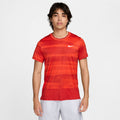 Men's Court Advantage NikeCourt Top in Team Orange/White