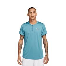 Men's Court Dri-FIT Advantage Tennis Polo T-shirt Blue
