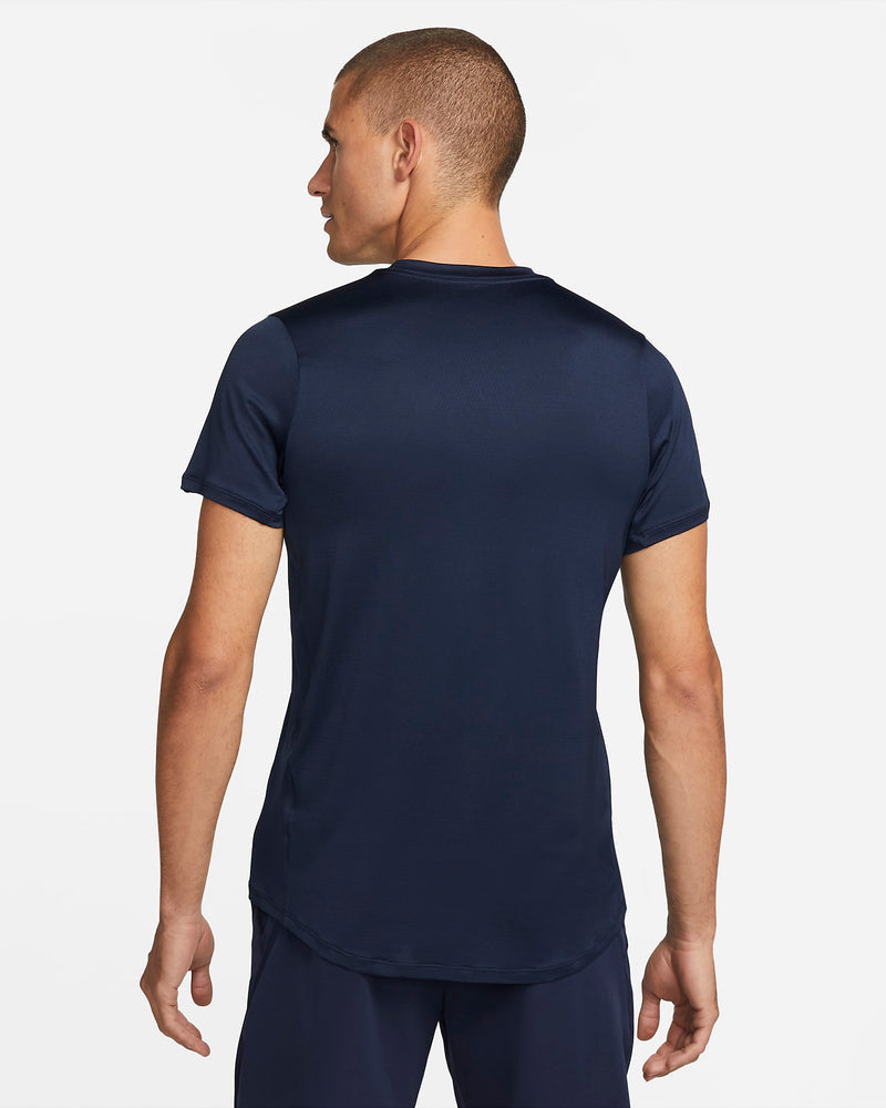 Men's Court Dri-FIT Advantage Top (Obsidian/White)