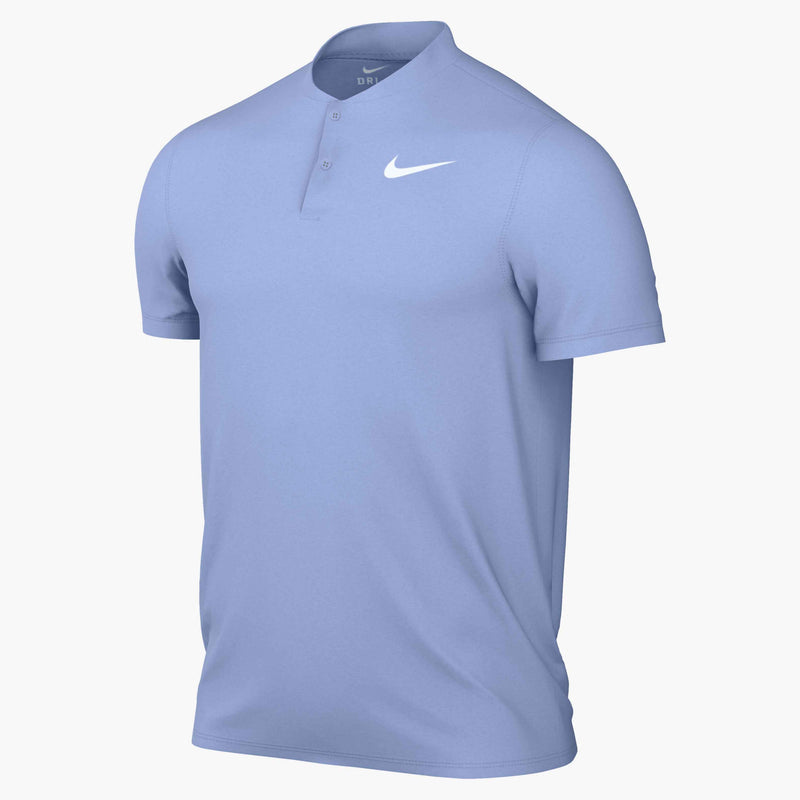 Men's Court Dri-FIT Tennis Blade Polo in Aluminum/White