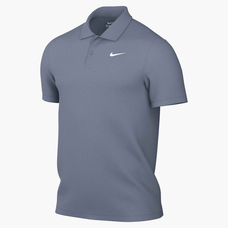 Men's Court Dri-FIT Tennis Polo in Ashen Slate/White