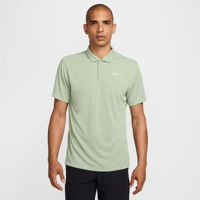 Men's Court Dri-FIT Tennis Polo in Jade Horizon/White