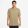 Men's Court Dri-Fit Tennis Polo in Parachute Beige/White