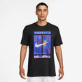 Men's Court Dri-FIT Tennis T-Shirt in Black