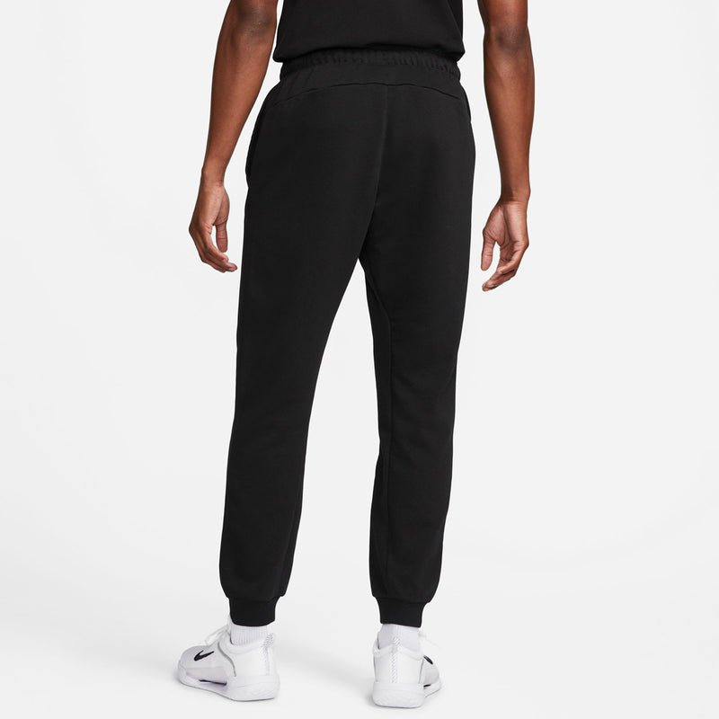 Men's Court Heritage French Terry Tennis Pants in Black