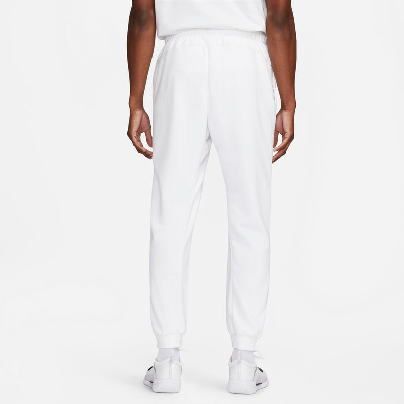 Men's Court Heritage French Terry Tennis Pants in White