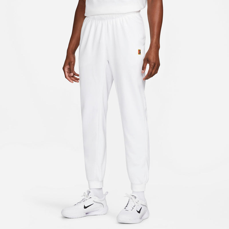 Men's Court Heritage French Terry Tennis Pants in White