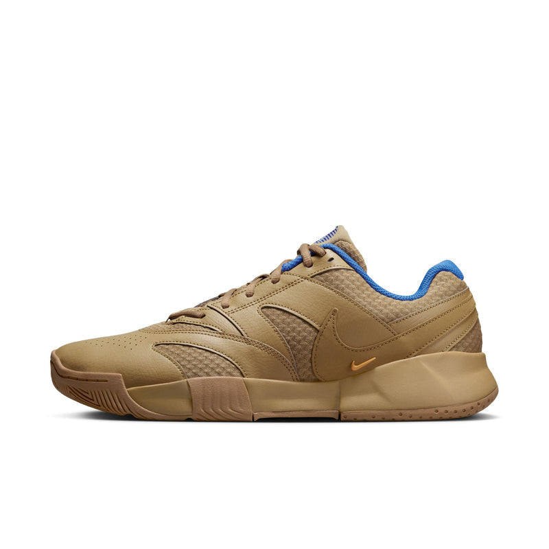 Men's Court Lite 4 Hard Court Tennis Shoes in Parachute Beige/Copper Moon-Star Blue