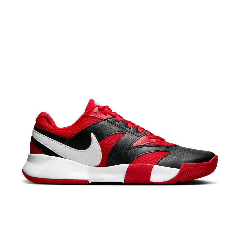 Men's Court Lite 4 Hard Court Tennis Shoes in University Red/White-Black