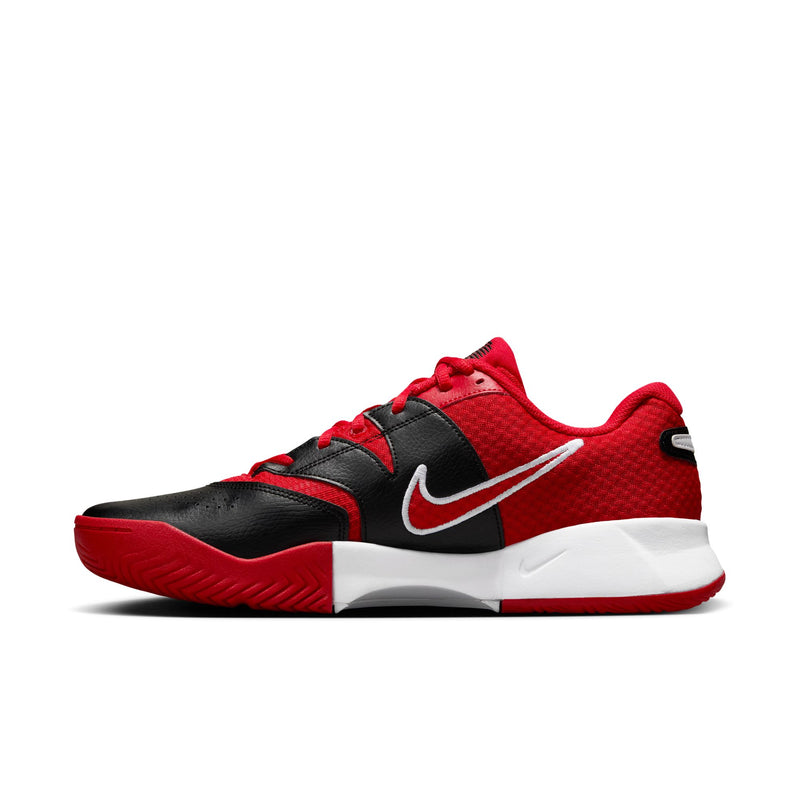 Men's Court Lite 4 Hard Court Tennis Shoes in University Red/White-Black