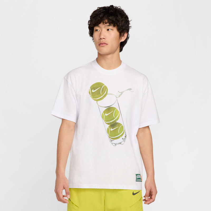 Men's Court Max90 Tennis T-Shirt in White