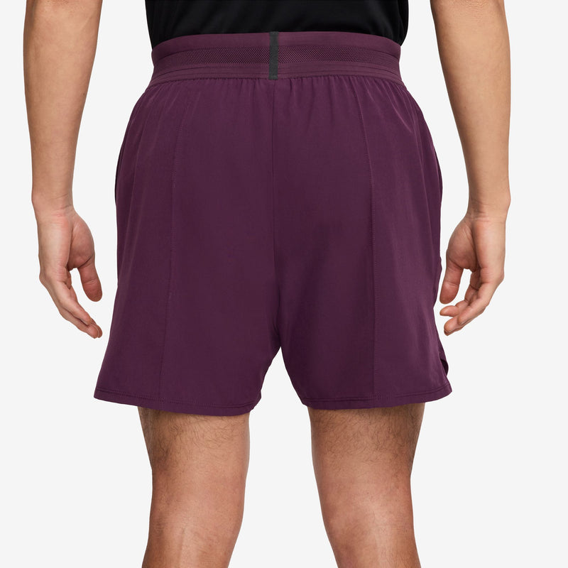 Men's Court Slam Dri-FIT 6" Tennis Shorts in Bordeaux