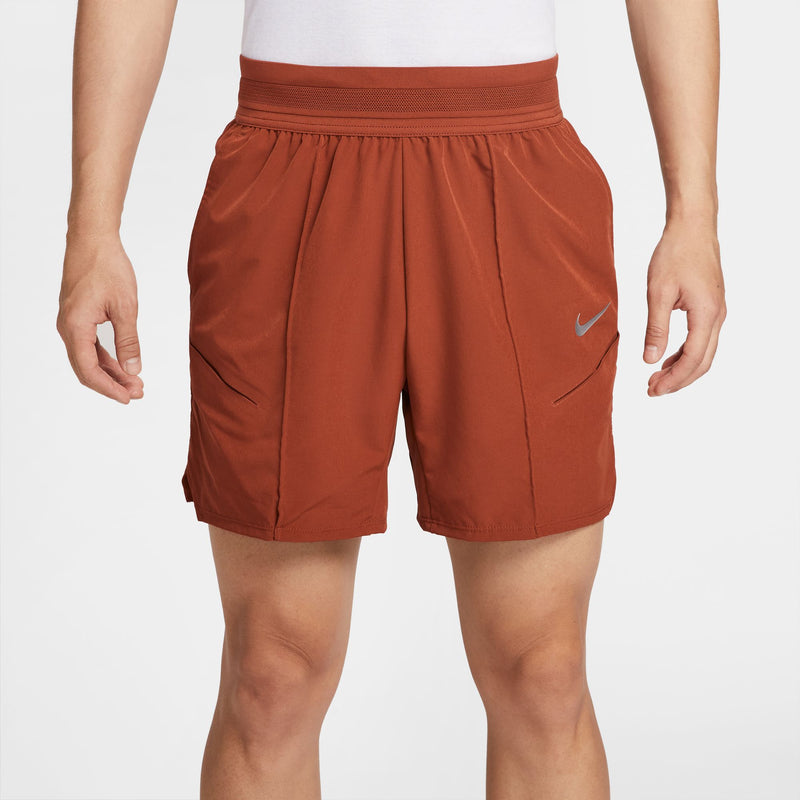 Men's Court Slam Dri-FIT 6" Tennis Shorts in Rugged Orange