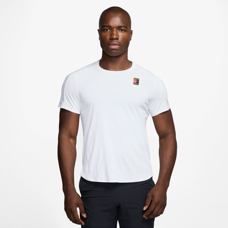 Men's Court Slam Dri-FIT ADV Tennis Top in White