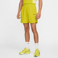 Men's Court Slam Dri-FIT Tennis Shorts in High Voltage/High Voltage/Medium Ash