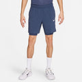 Men's Court Slam Dri-FIT Tennis Shorts in Thunder Blue/Ashen Slate/White