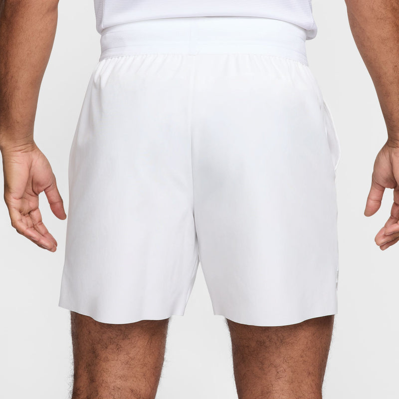 Men's Court Slam Dri-FIT Tennis Shorts in White