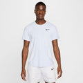 Men's Court Slam Dri-FIT Tennis Top in Football Grey/White/Medium Ash