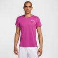 Men's Court Slam Dri-FIT Tennis Top in Hot Fuchsia/White