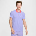 Men's Court Slam Ultimate Dri-FIT ADV Tennis Polo in Purple Pulse/Purple Pulse/Black