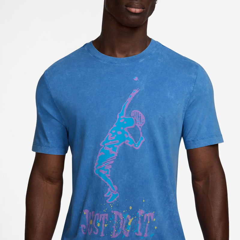 Men's Court Tennis T-Shirt in Armory Navy